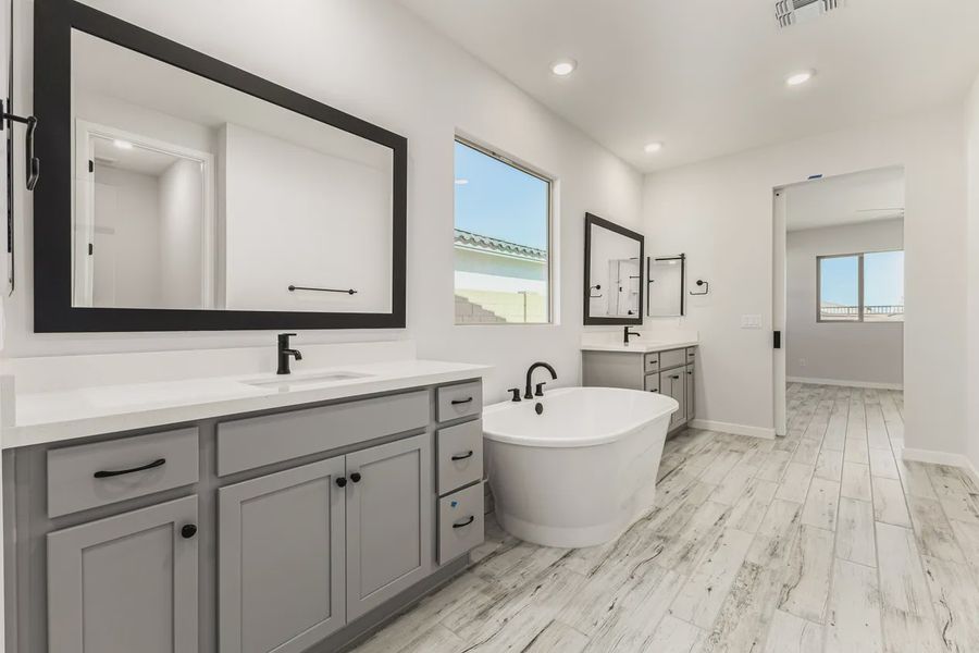 Furnished interior view inside a new home in Forté at Granite Vista, Waddell (Image 13).