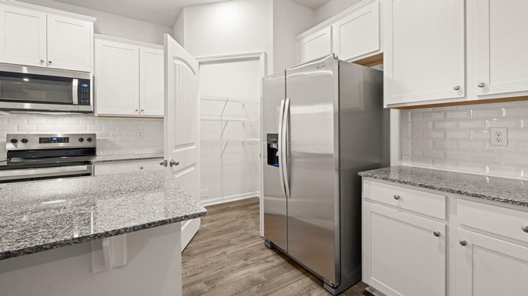 Furnished interior view inside a new home in Mountain Park, Dahlonega (Image 4).