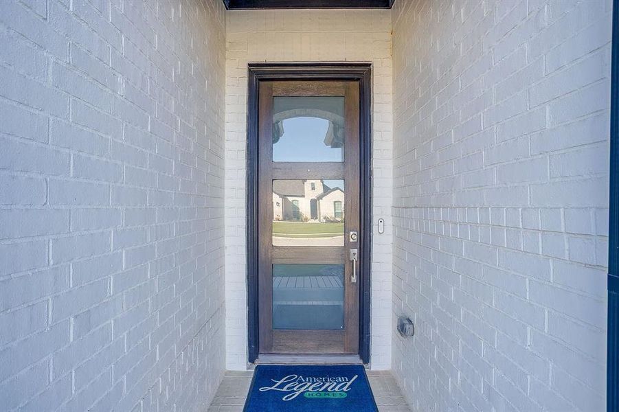 Exterior details and patio area of a home in M3 Ranch 60s, Mansfield (Image 4).
