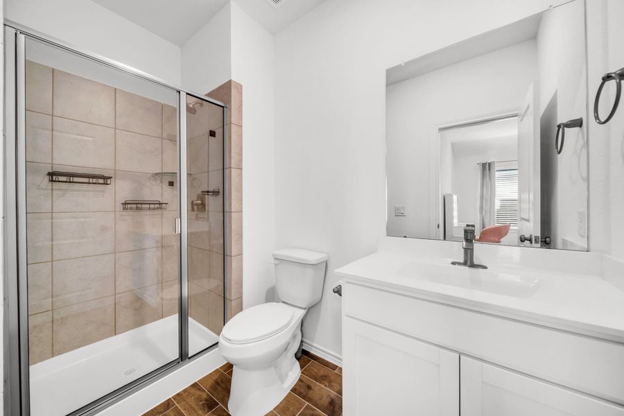 Furnished interior view inside a new home in Mavera, Conroe (Image 8).