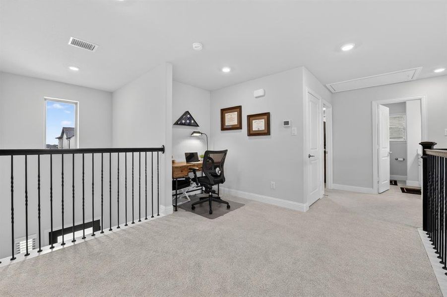 Furnished interior view inside a new home in South Oak, Lakewood Village (Image 13).