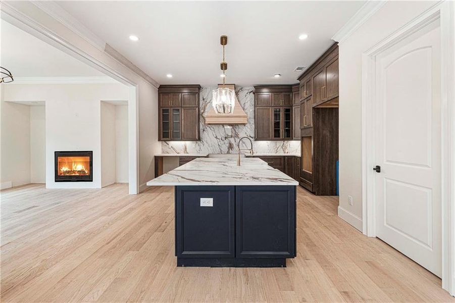 Furnished interior view inside a new home in , Suwanee (Image 15).