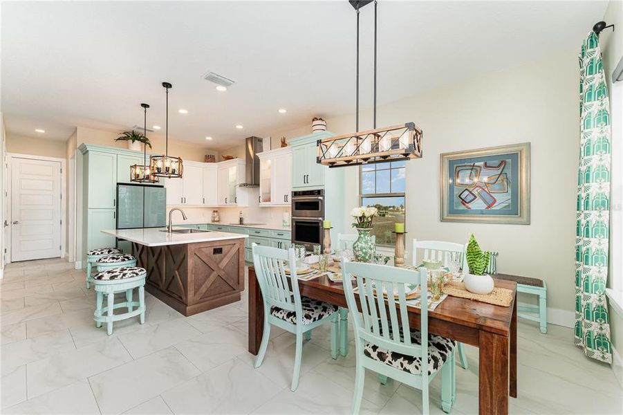 Furnished interior view inside a new home in , Auburndale (Image 30).