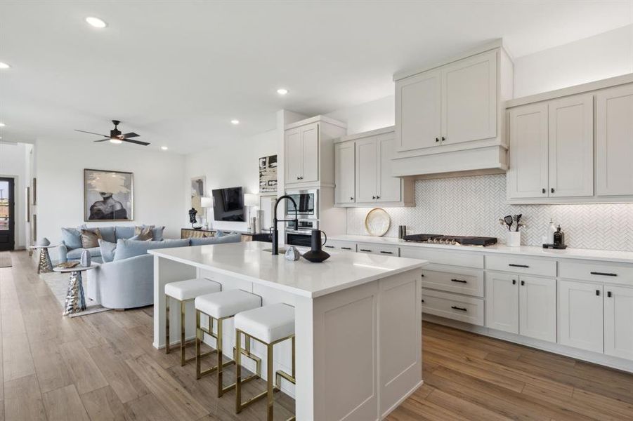 Featuring the perfect open concept design, entertaining is a breeze in our Madeleine floor plan.