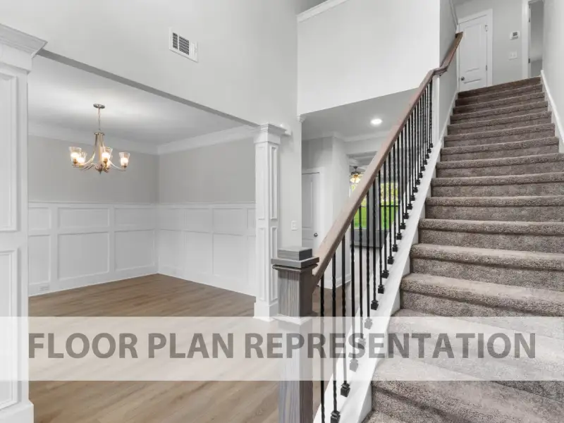 Formal Dining Room | Hampton II Plan by Ivey Homes