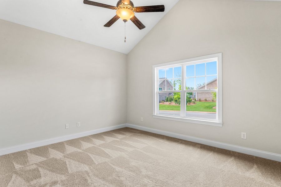 Representative unfurnished interior of a home built from the Somerset by Keystone Homes NC in Weybridge, Burlington (Image 21).