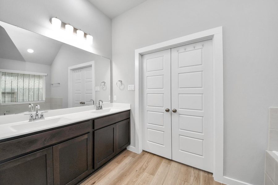 Furnished interior view inside a new home in Marvida, Cypress (Image 11).