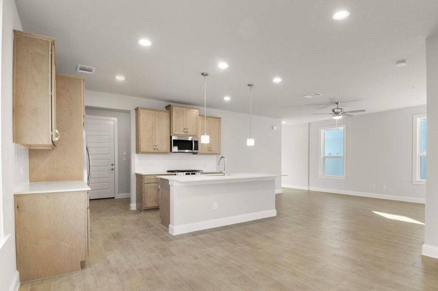 Furnished interior view inside a new home in Clear Creek, Round Rock (Image 15).