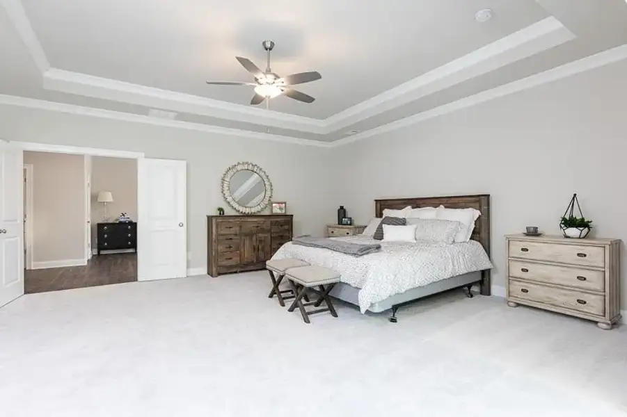 Furnished interior view inside a new home in Aberdeen, Hoschton (Image 48).