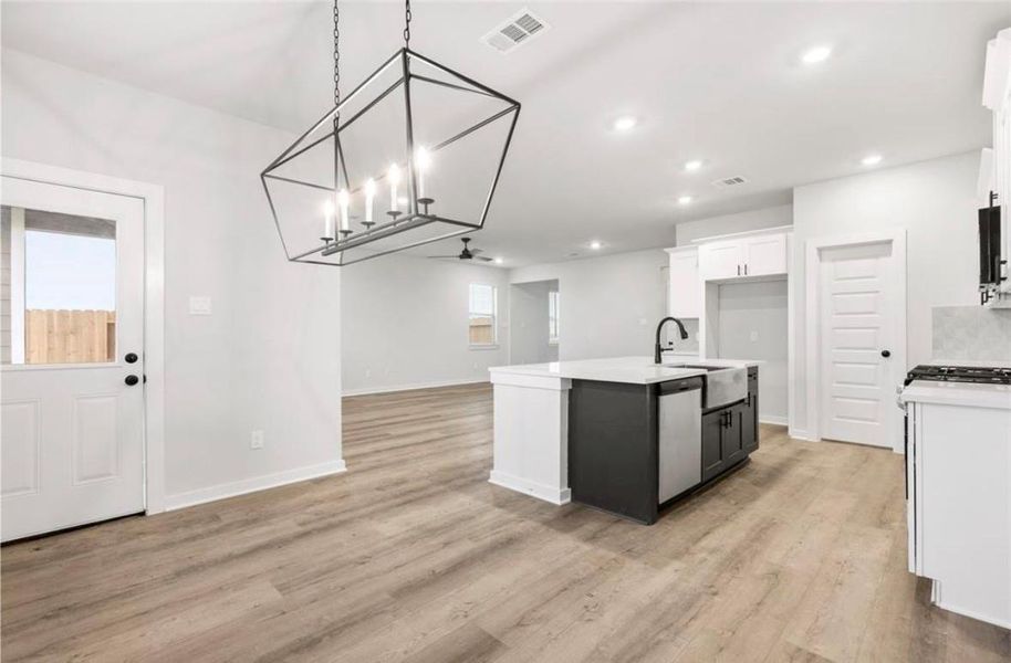 Elegant formal dining space perfect for hosting meals. Elegant formal dining space perfect for hosting meals.