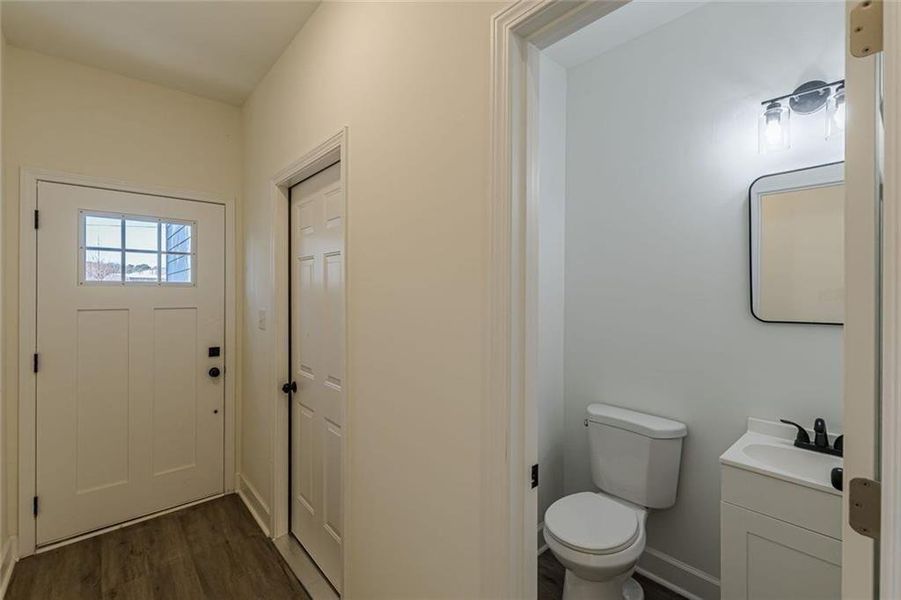 Furnished interior view inside a new home in , Stone Mountain (Image 31). Furnished interior view inside a new home in , Stone Mountain (Image 31).