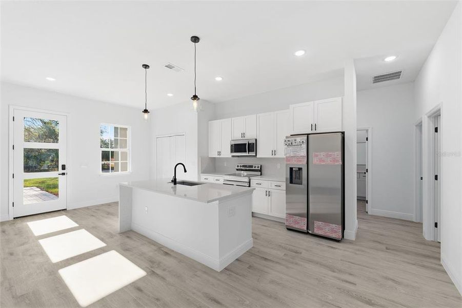 Furnished interior view inside a new home in , Ocala (Image 10).