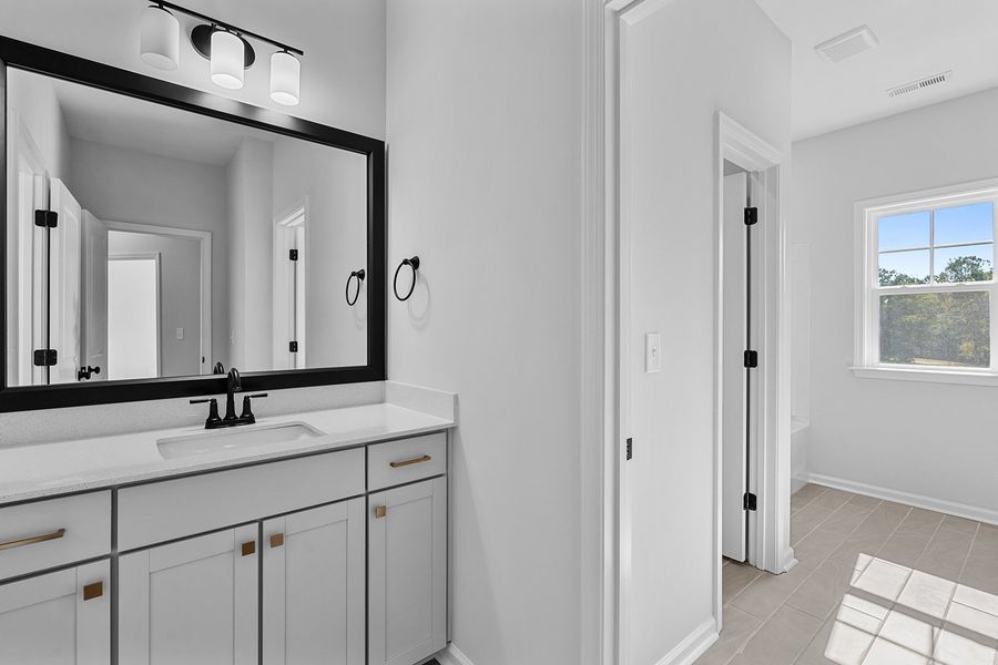 Furnished interior view inside a new home in Lilah Grove, Summerfield (Image 37). Furnished interior view inside a new home in Lilah Grove, Summerfield (Image 37).