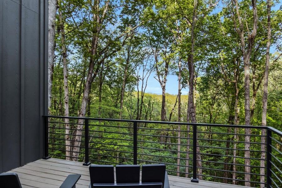 Exterior details and patio area of a home in , Blue Ridge (Image 4).