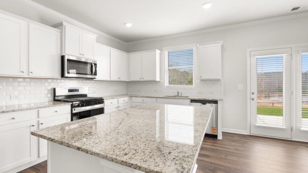 Furnished interior view inside a new home in Thompson Ridge, Dallas (Image 10).
