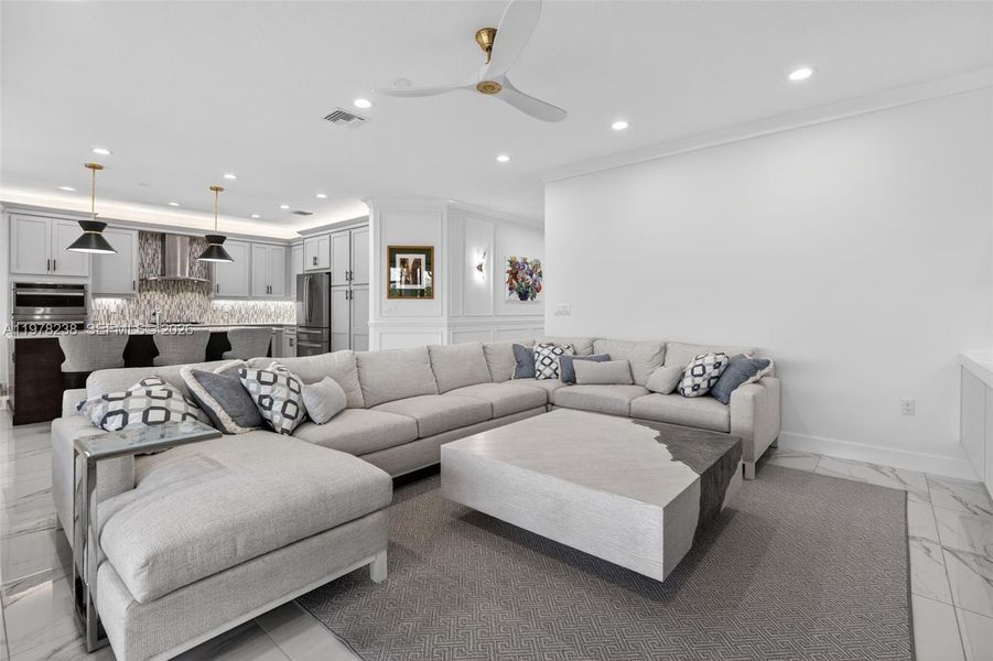 Furnished interior view inside a new home in , Port St. Lucie (Image 7).