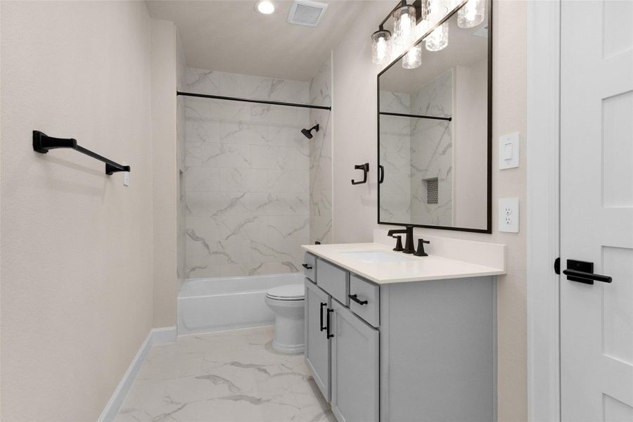 Furnished interior view inside a new home in , Montgomery (Image 19).