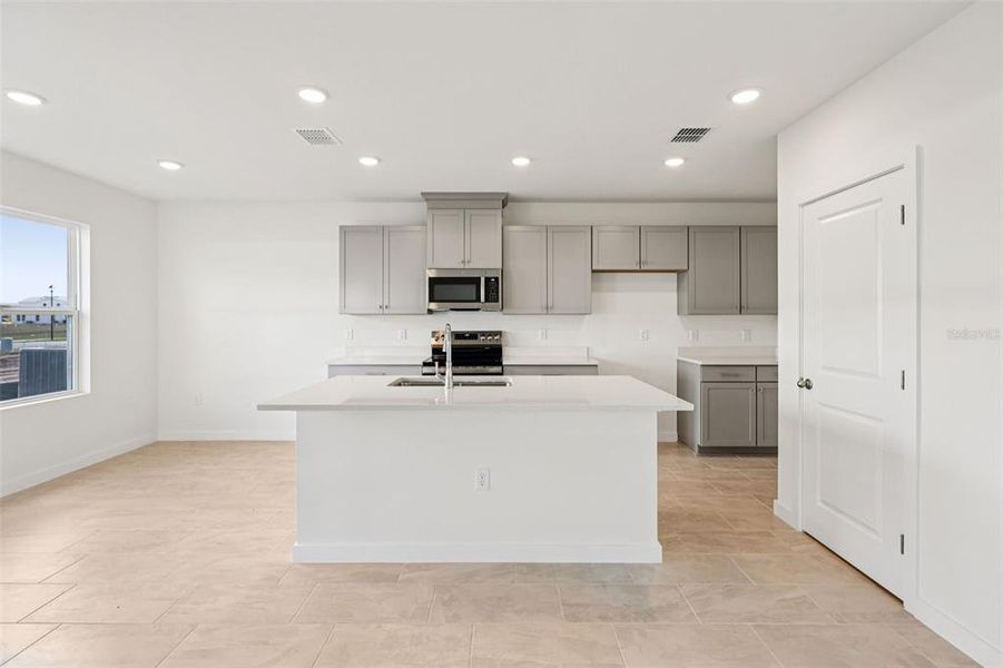 Furnished interior view inside a new home in Cyrene at Harmony, St. Cloud (Image 8).