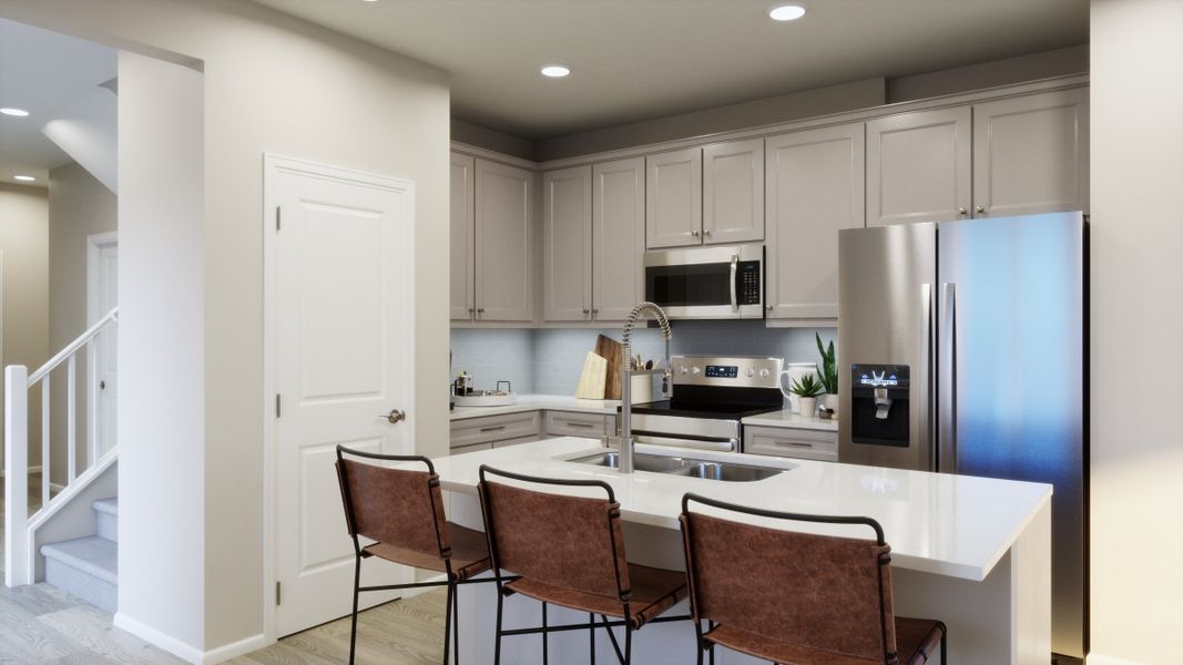 Representative furnished interior of a home built from the 2214 by Risewell Homes in Windler, Aurora (Image 8). Representative furnished interior of a home built from the 2214 by Risewell Homes in Windler, Aurora (Image 8).