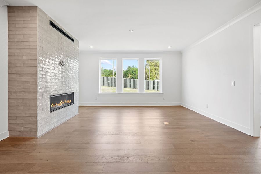 Representative unfurnished interior of a home built from the Shetland by Pulte Homes in Parkside Crossing, Charlotte (Image 29). Representative unfurnished interior of a home built from the Shetland by Pulte Homes in Parkside Crossing, Charlotte (Image 29).
