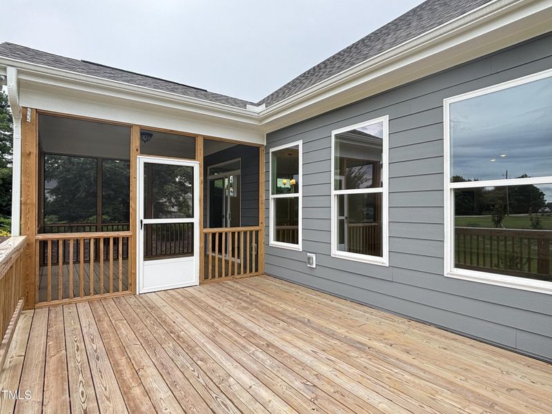 Deck and Screen Porch Deck and Screen Porch