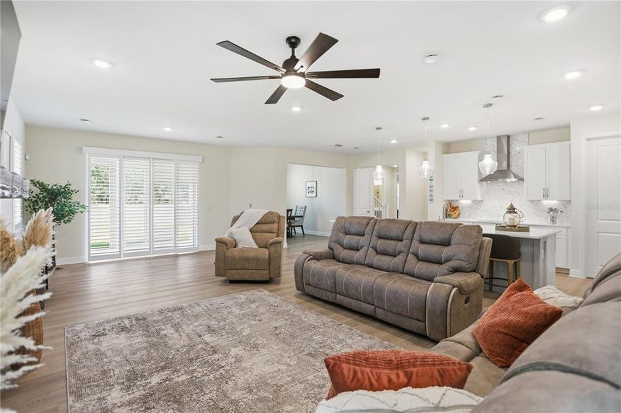 Furnished interior view inside a new home in Acuera Estates, Apopka (Image 9). Furnished interior view inside a new home in Acuera Estates, Apopka (Image 9).