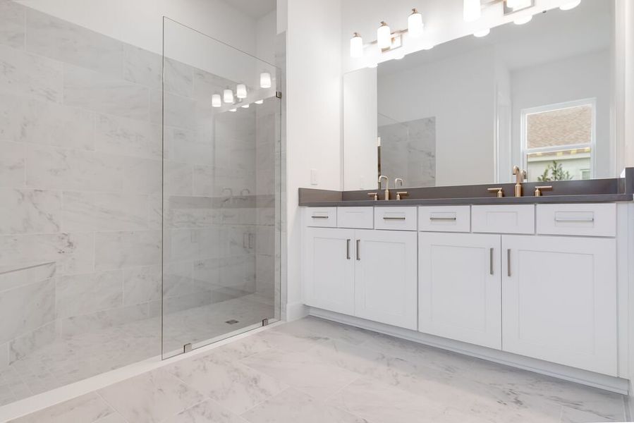 Representative furnished interior of a home built from the Ambra by Taylor Morrison in Esplanade at Center Lake Ranch, St. Cloud (Image 8).