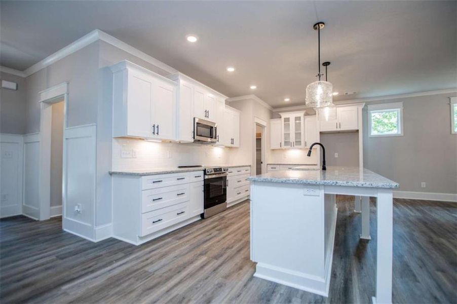 Furnished interior view inside a new home in , Douglasville (Image 38).