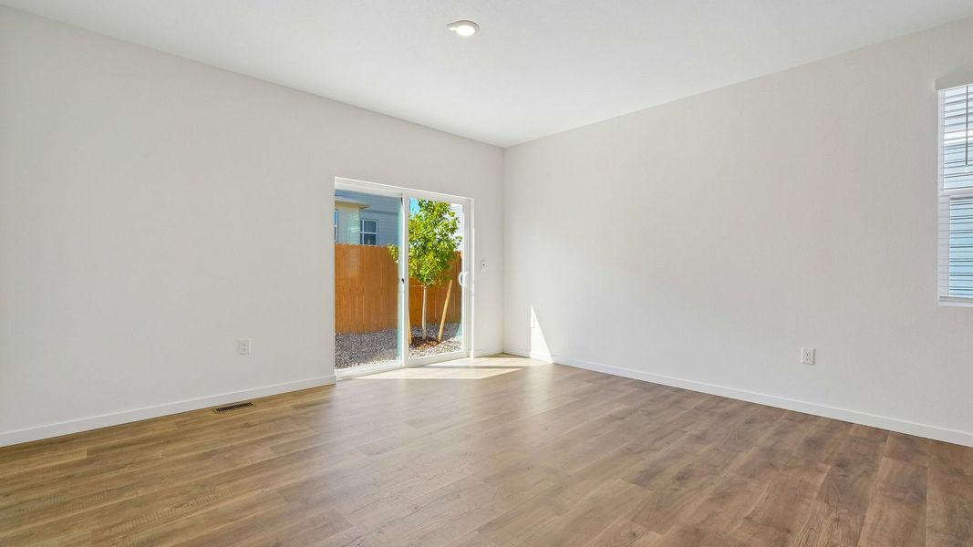 Spacious, unfurnished interior of a new home in The Ridge at Lorson Ranch, Colorado Springs (Image 11). Spacious, unfurnished interior of a new home in The Ridge at Lorson Ranch, Colorado Springs (Image 11).