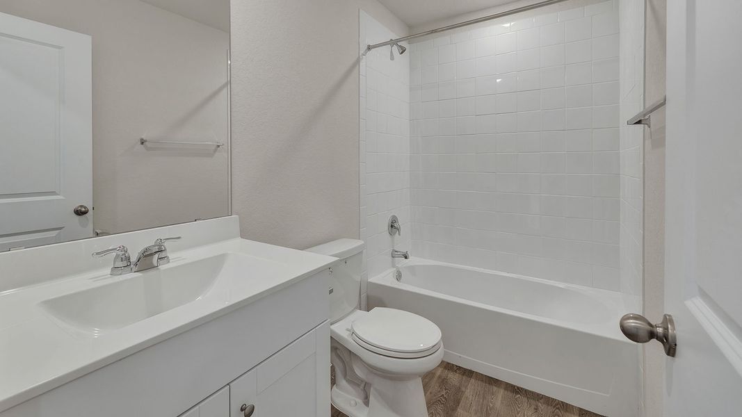 Representative furnished interior of a home built from the The Caprock by D.R. Horton in Navarro Fields, Seguin (Image 8).