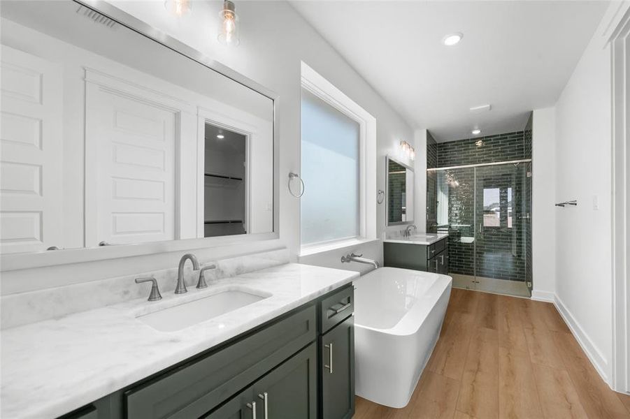 Furnished interior view inside a new home in Rosenthal Estates, Lorena (Image 8). Furnished interior view inside a new home in Rosenthal Estates, Lorena (Image 8).