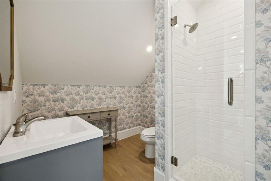 Furnished interior view inside a new home in , Dallas (Image 25).