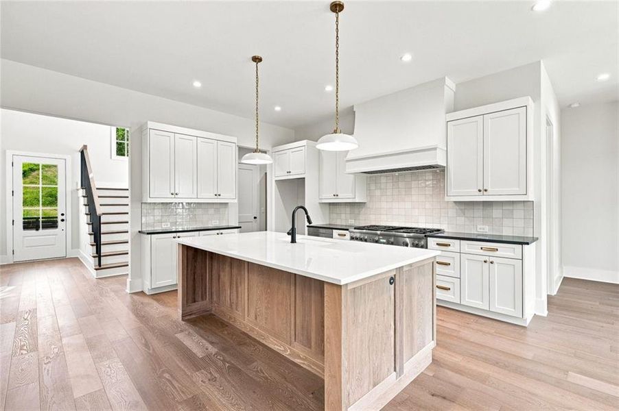 Furnished interior view inside a new home in , Canton (Image 14).