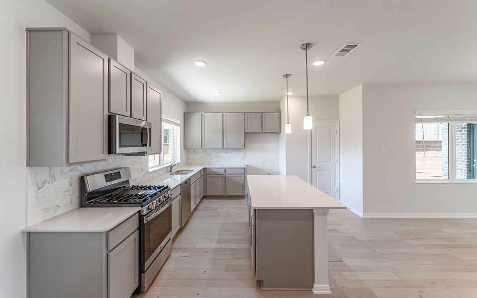 Furnished interior view inside a new home in Solterra, Mesquite (Image 4).