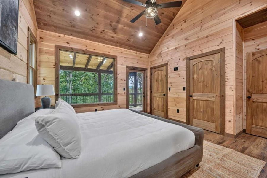 Furnished interior view inside a new home in , Blue Ridge (Image 4).