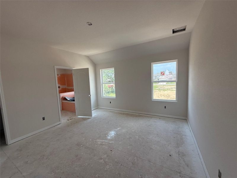 Spacious, unfurnished interior of a new home in The Cottages at La Cima, San Marcos (Image 22). Spacious, unfurnished interior of a new home in The Cottages at La Cima, San Marcos (Image 22).