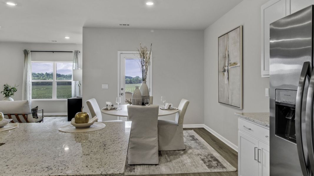Furnished interior view inside a new home in Bailey Park, Fayetteville (Image 24).