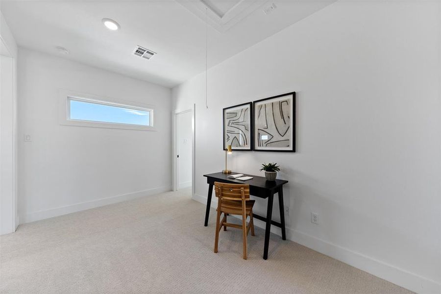 Furnished interior view inside a new home in , Belton (Image 14).