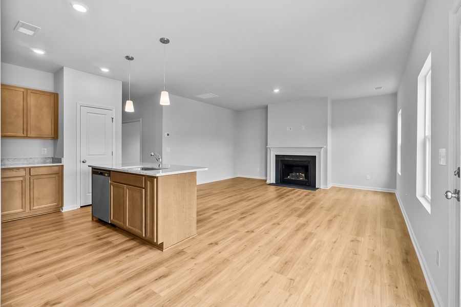 Spacious, unfurnished interior of a new home in Bell West, Kernersville (Image 23).