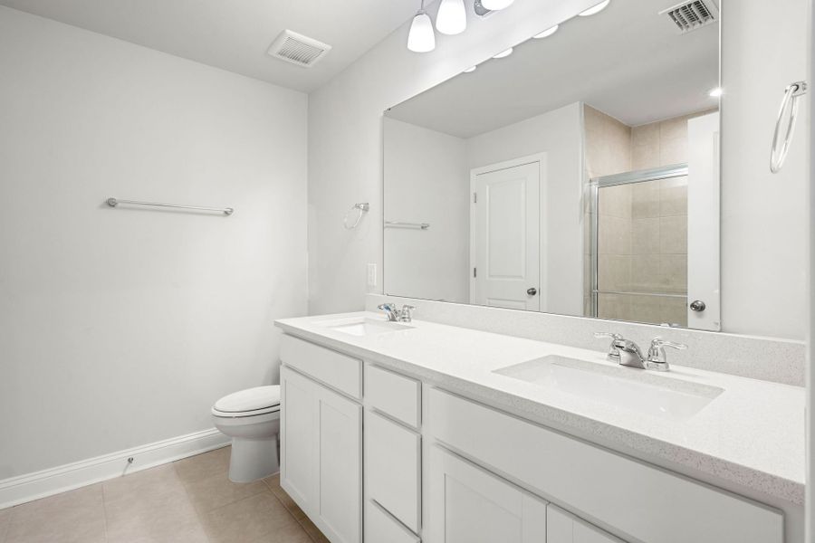 Furnished interior view inside a new home in Waterways, Richmond Hill (Image 8).