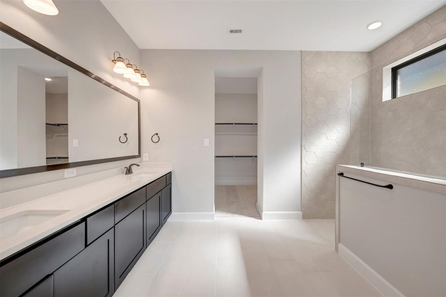 Furnished interior view inside a new home in The Highlands Encore - Tranquil Collection, Porter (Image 6).