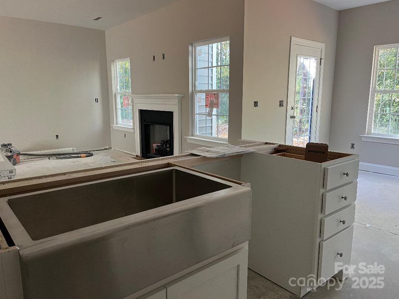 Furnished interior view inside a new home in , Huntersville (Image 2).