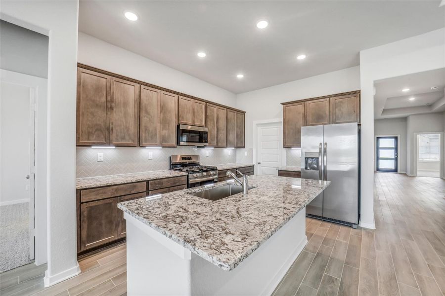 Furnished interior view inside a new home in Windmill Estates, Magnolia (Image 8).