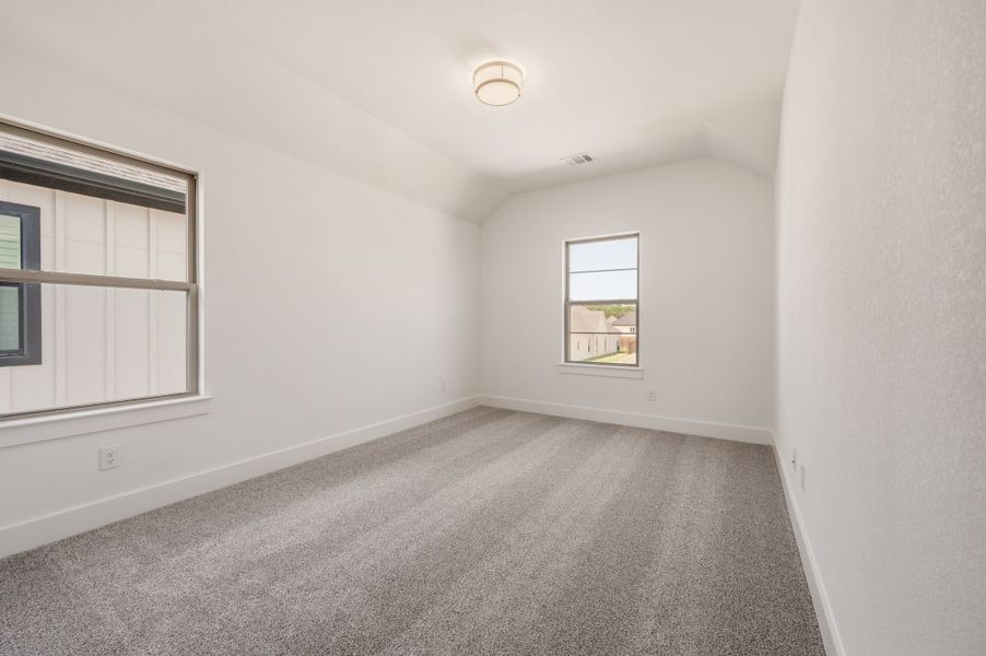 Spacious, unfurnished interior of a new home in Parks of Aledo, Aledo (Image 48).