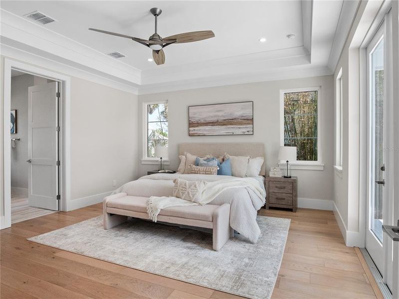Furnished interior view inside a new home in , Oakland (Image 43).