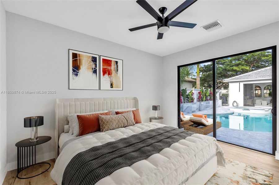 Furnished interior view inside a new home in , Weston (Image 29).