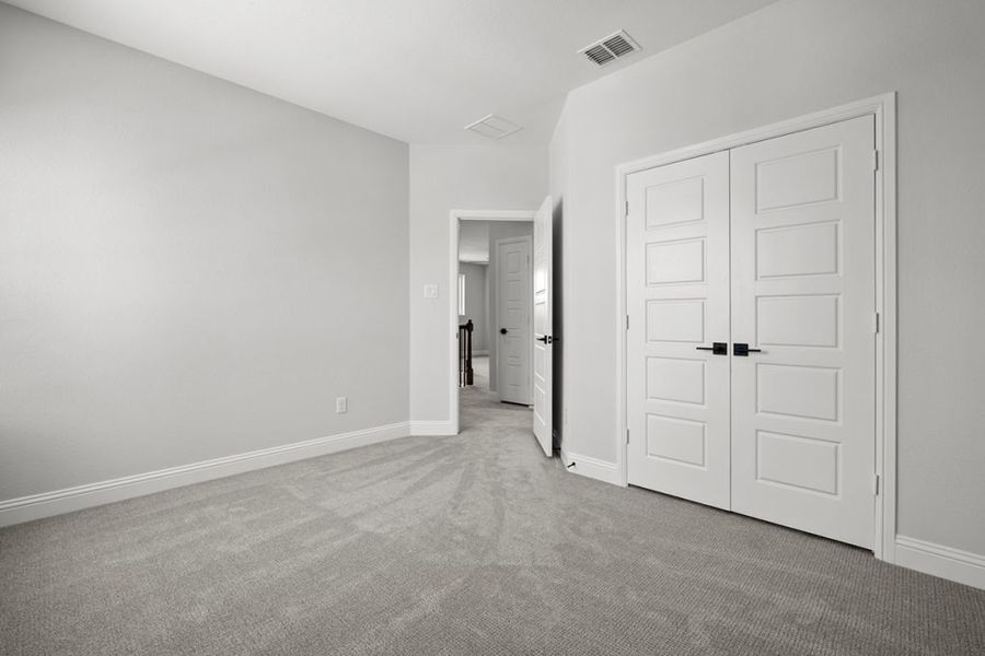 Representative unfurnished interior of a home built from the Bradley by Landon Homes in East Village - Classic Series, Frisco (Image 24). Representative unfurnished interior of a home built from the Bradley by Landon Homes in East Village - Classic Series, Frisco (Image 24).