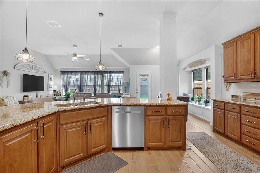 Furnished interior view inside a new home in Silo Mills, Joshua (Image 15).