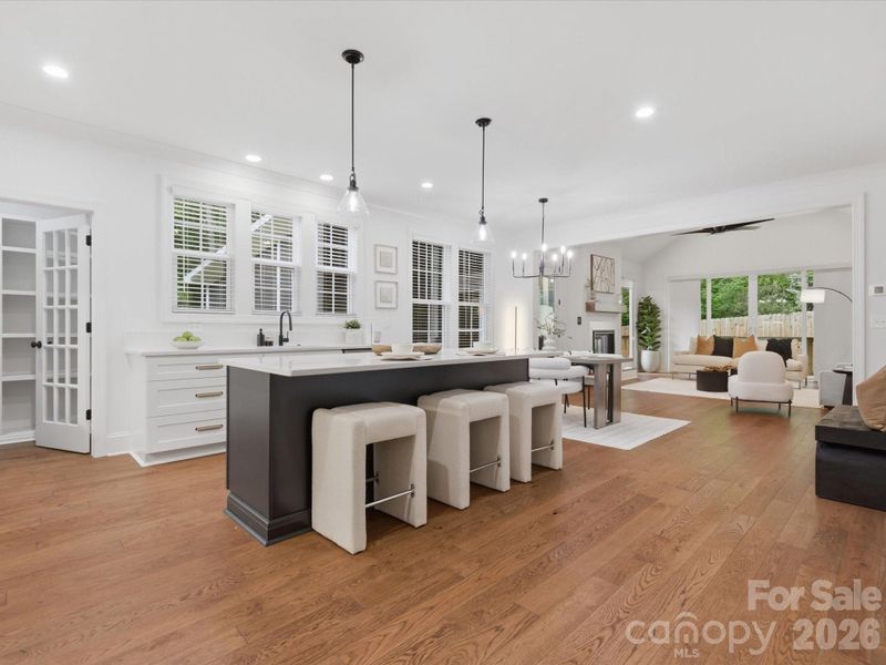 Furnished interior view inside a new home in , Waxhaw (Image 11).