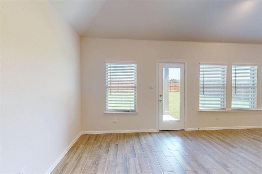 Spacious, unfurnished interior of a new home in Kings Way, Denton (Image 24). Spacious, unfurnished interior of a new home in Kings Way, Denton (Image 24).